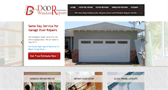 Desktop Screenshot of doorwindowrepairs.com